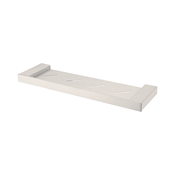 Nero Celia Metal Shelf Brushed Nickel