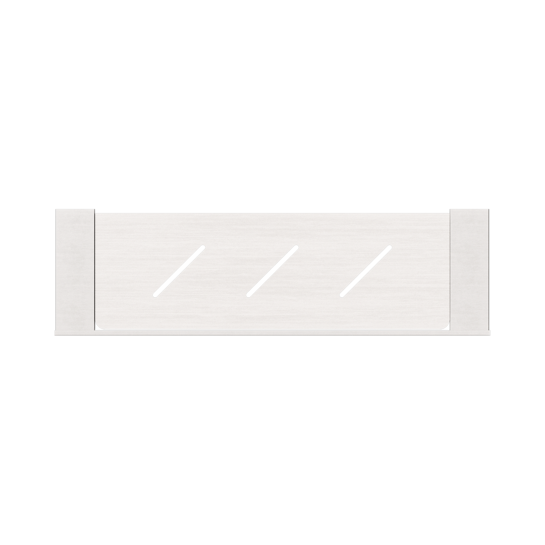 Nero Celia Metal Shelf Brushed Nickel