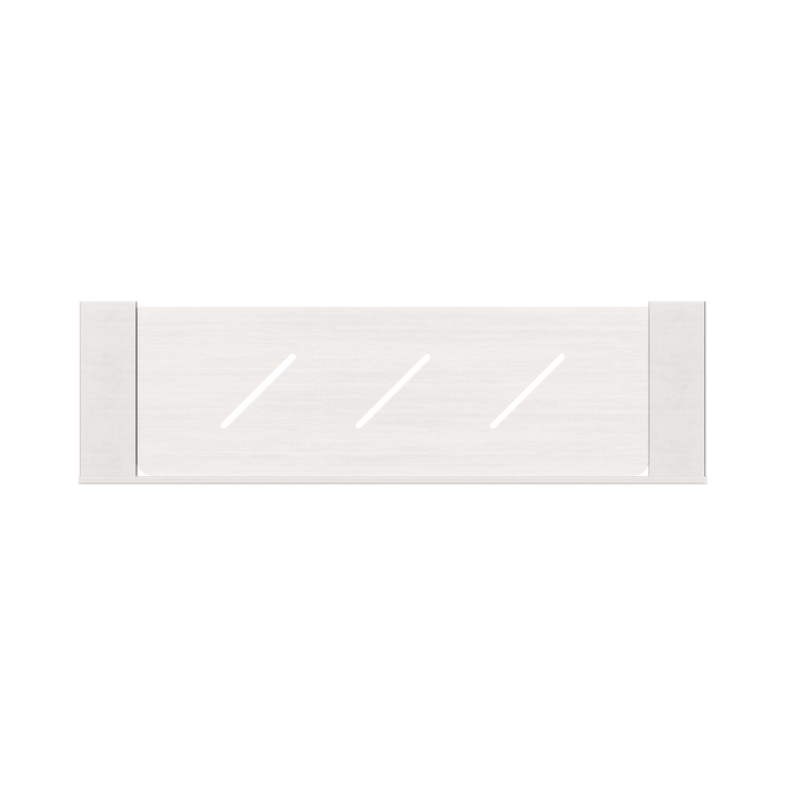 Nero Celia Metal Shelf Brushed Nickel
