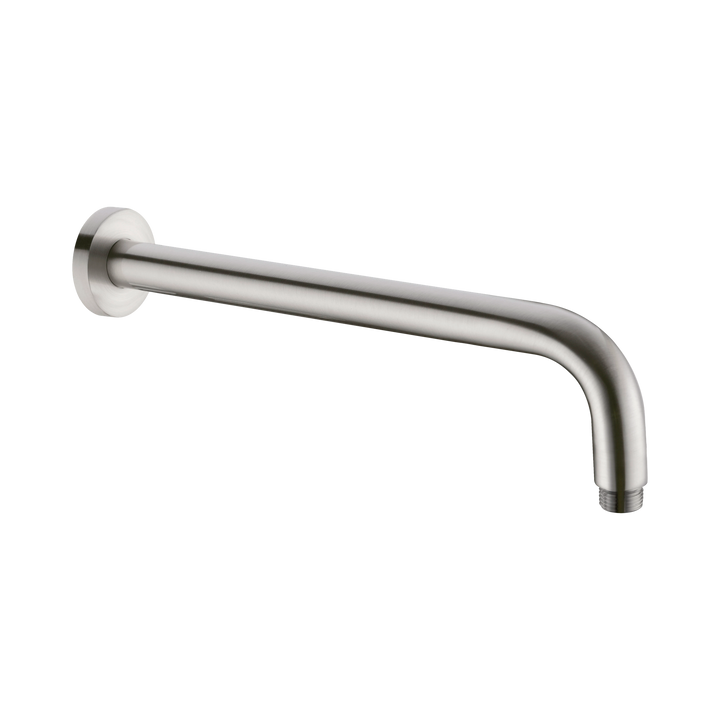 Nero Round Shower Arm 330mm BB Brushed Nickel