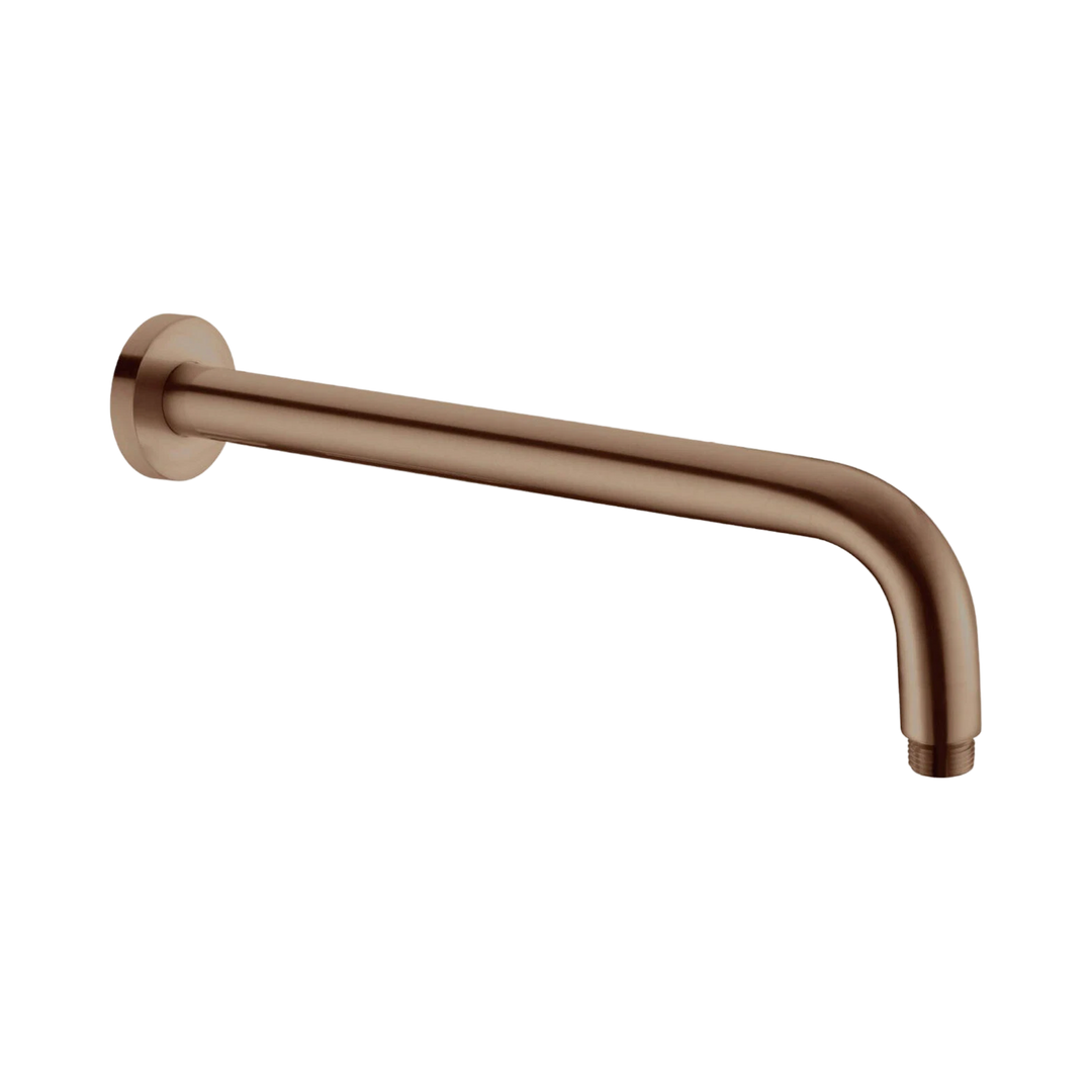 Nero Round Shower Arm 330mm BB Brushed Bronze