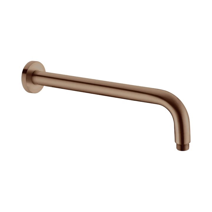 Nero Round Shower Arm 330mm BB Brushed Bronze