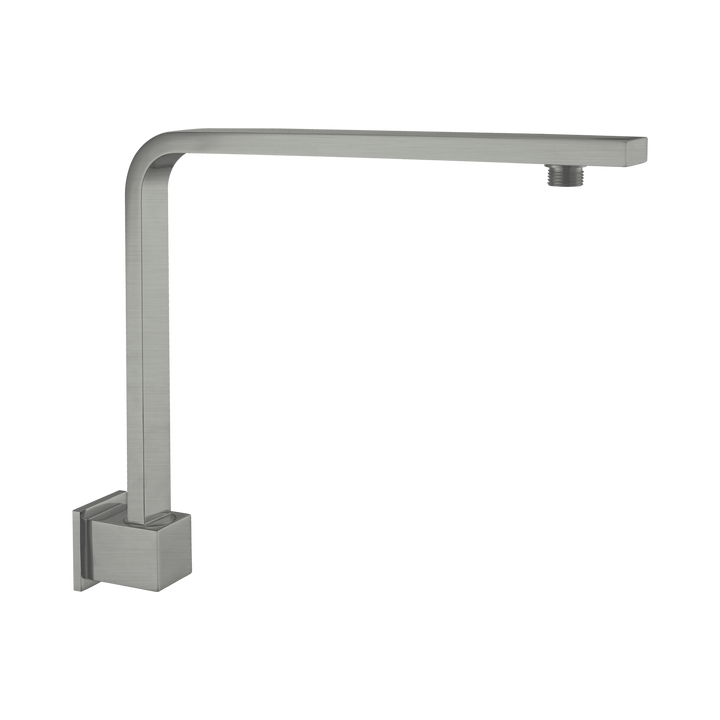 Nero Square Swivel Shower Arm CP Gun Metal