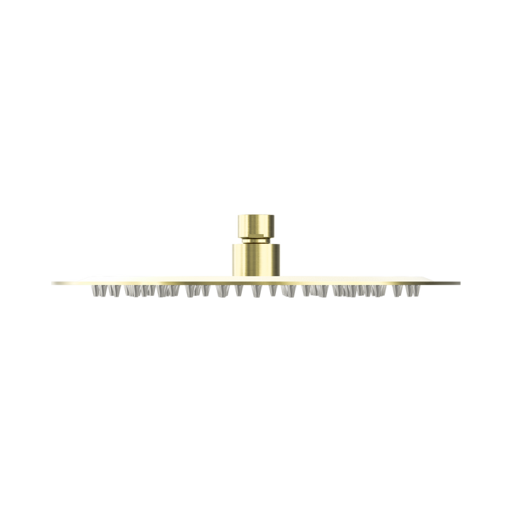 Nero 250mm Round SS Shower Head Brushed Gold