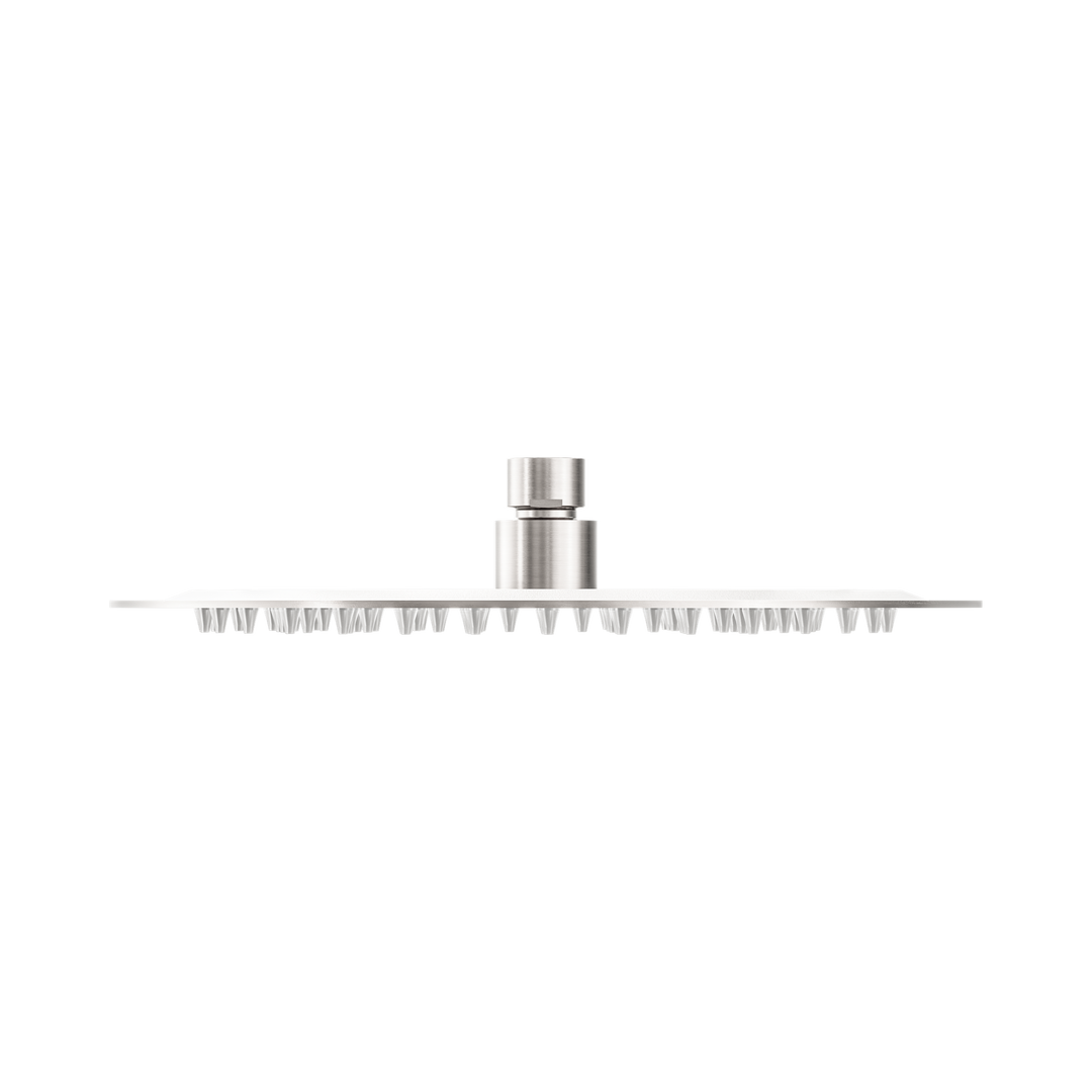 Nero 250mm Round SS Shower Head Brushed Nickel