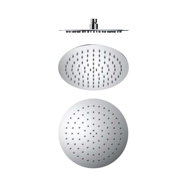 Nero 250mm Round SS Shower Head Chrome