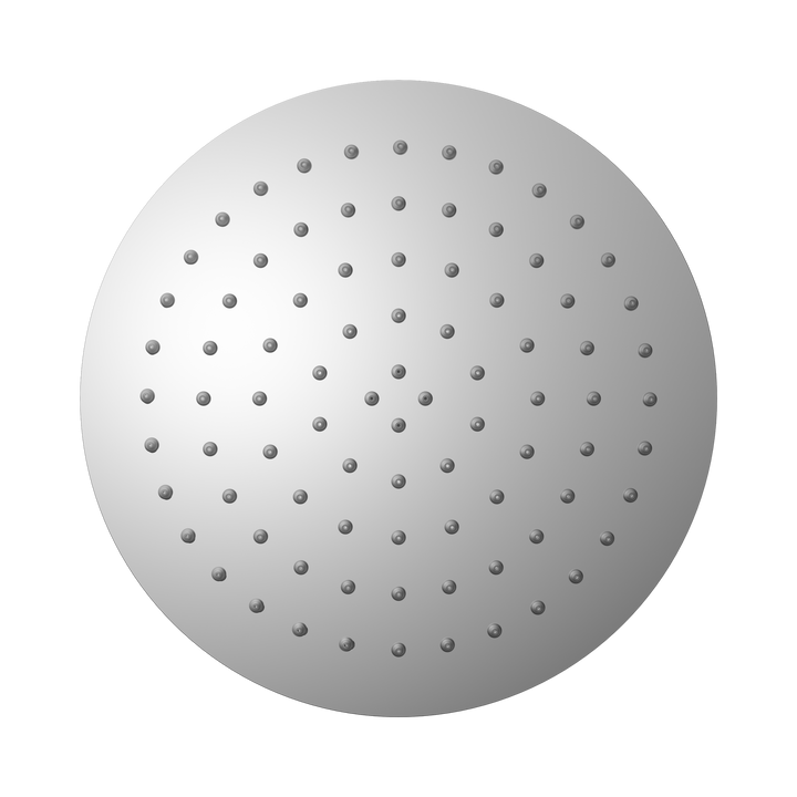 Nero 250mm Round SS Shower Head Chrome