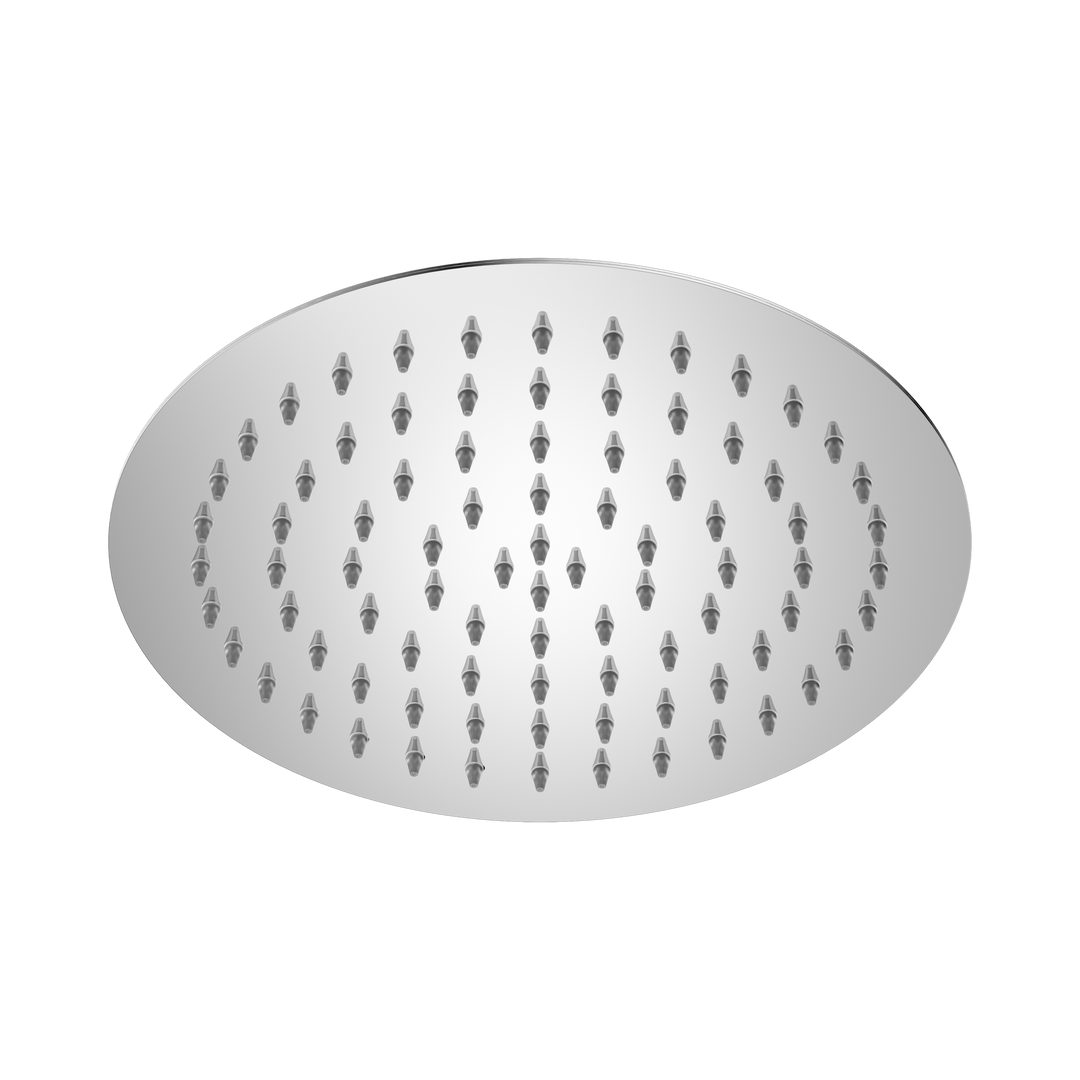 Nero 250mm Round SS Shower Head Chrome