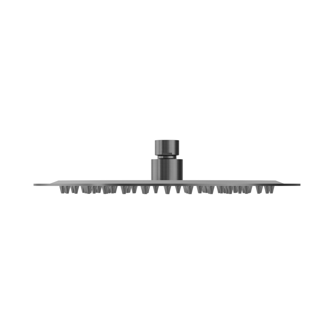 Nero 250mm Round SS Shower Head Gun Metal
