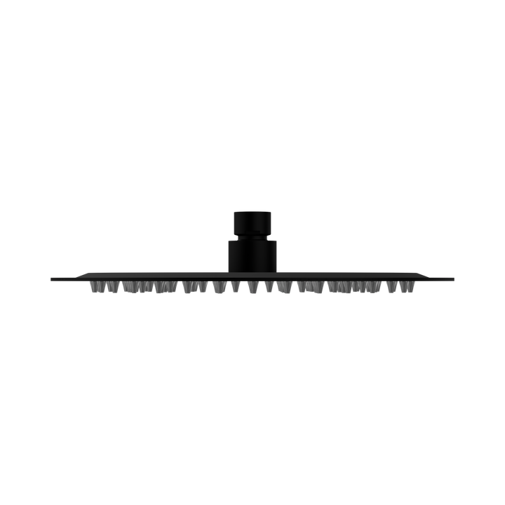 Nero 250mm Round SS Shower Head Matte Black