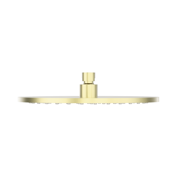 Nero 250mm Round Metal Shower Head II Brushed Gold