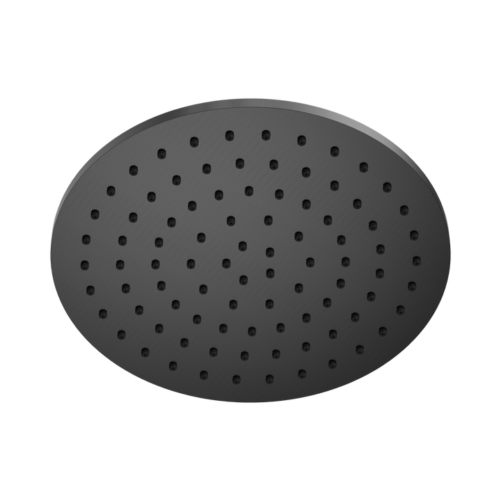 Nero 250mm Round Metal Shower Head II Gun Metal