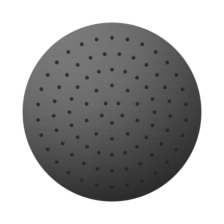 Nero 250mm Round Metal Shower Head II Gun Metal