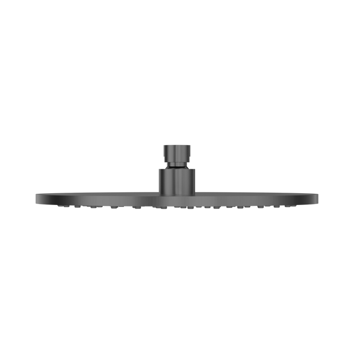 Nero 250mm Round Metal Shower Head II Gun Metal