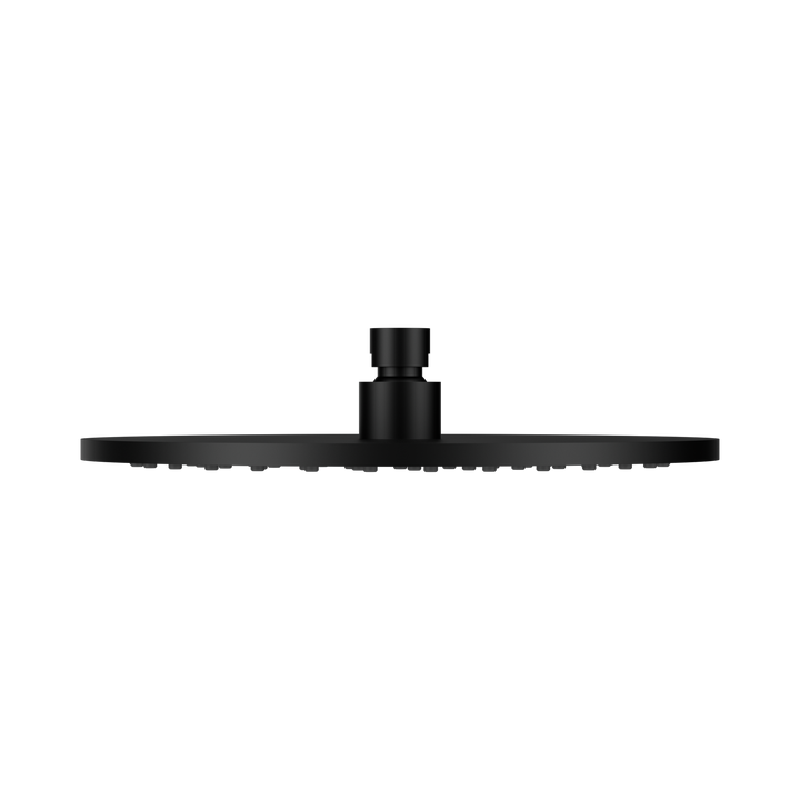 Nero 250mm Round Metal Shower Head II Matte Black