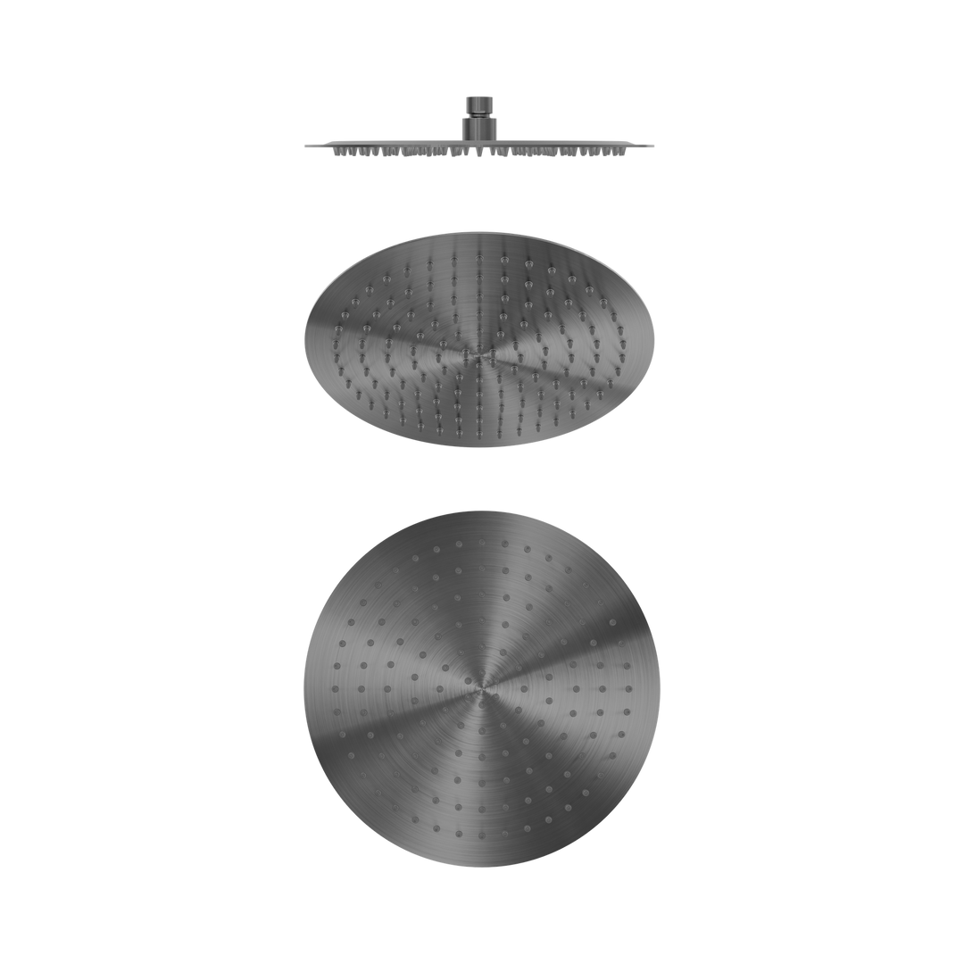 Nero Zen 300mm Round Shower Head Graphite