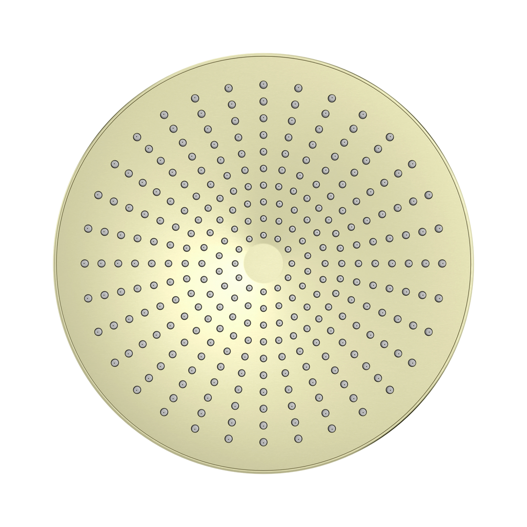 Nero Opal 250mm Shower Head BB Brushed Gold