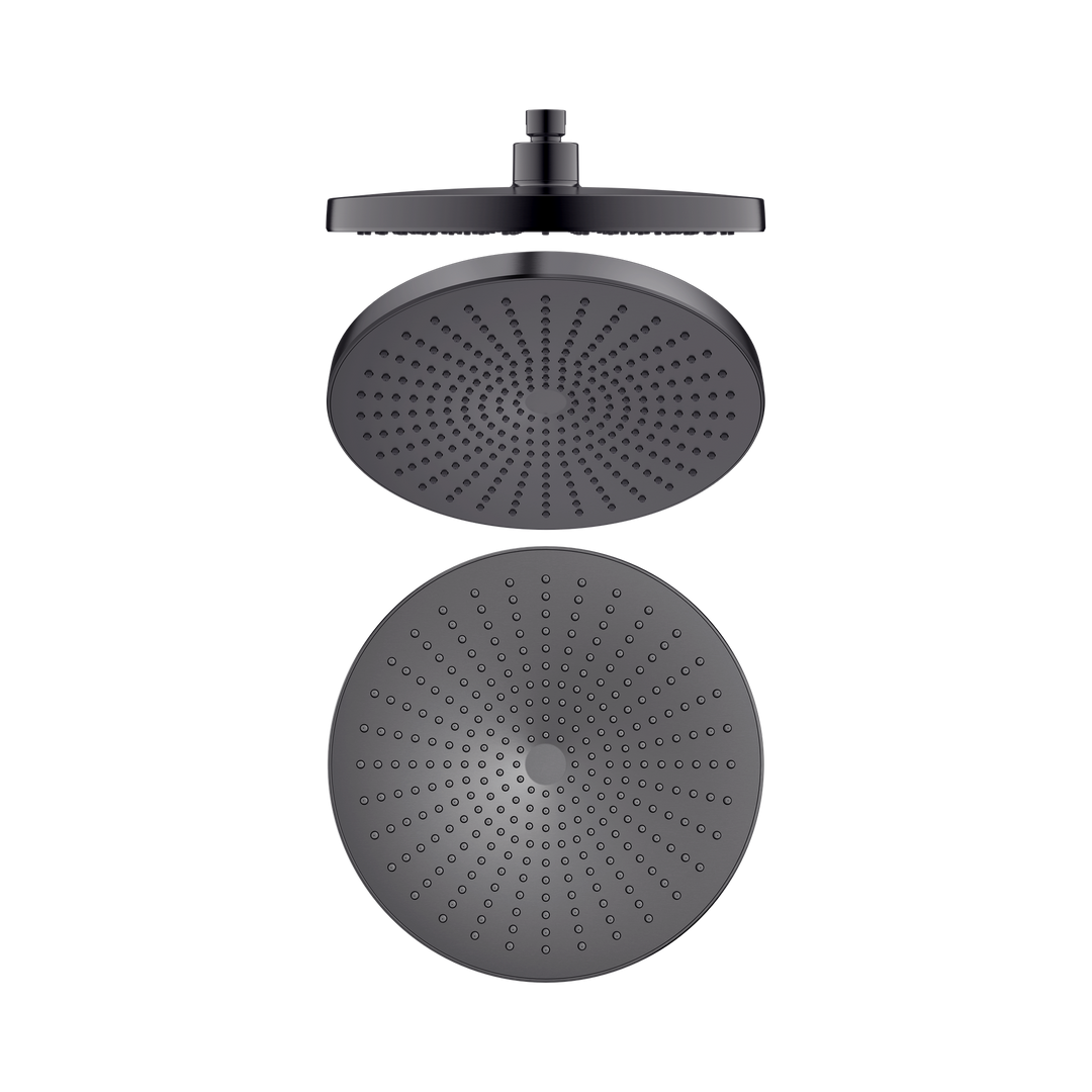 Nero Opal 250mm Shower Head BB Gun Metal