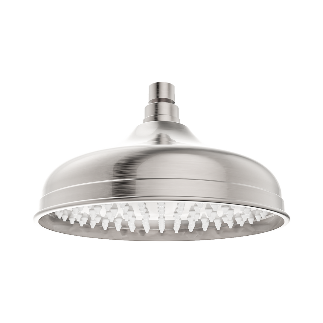 Nero York 200mm Shower Head Brushed Nickel