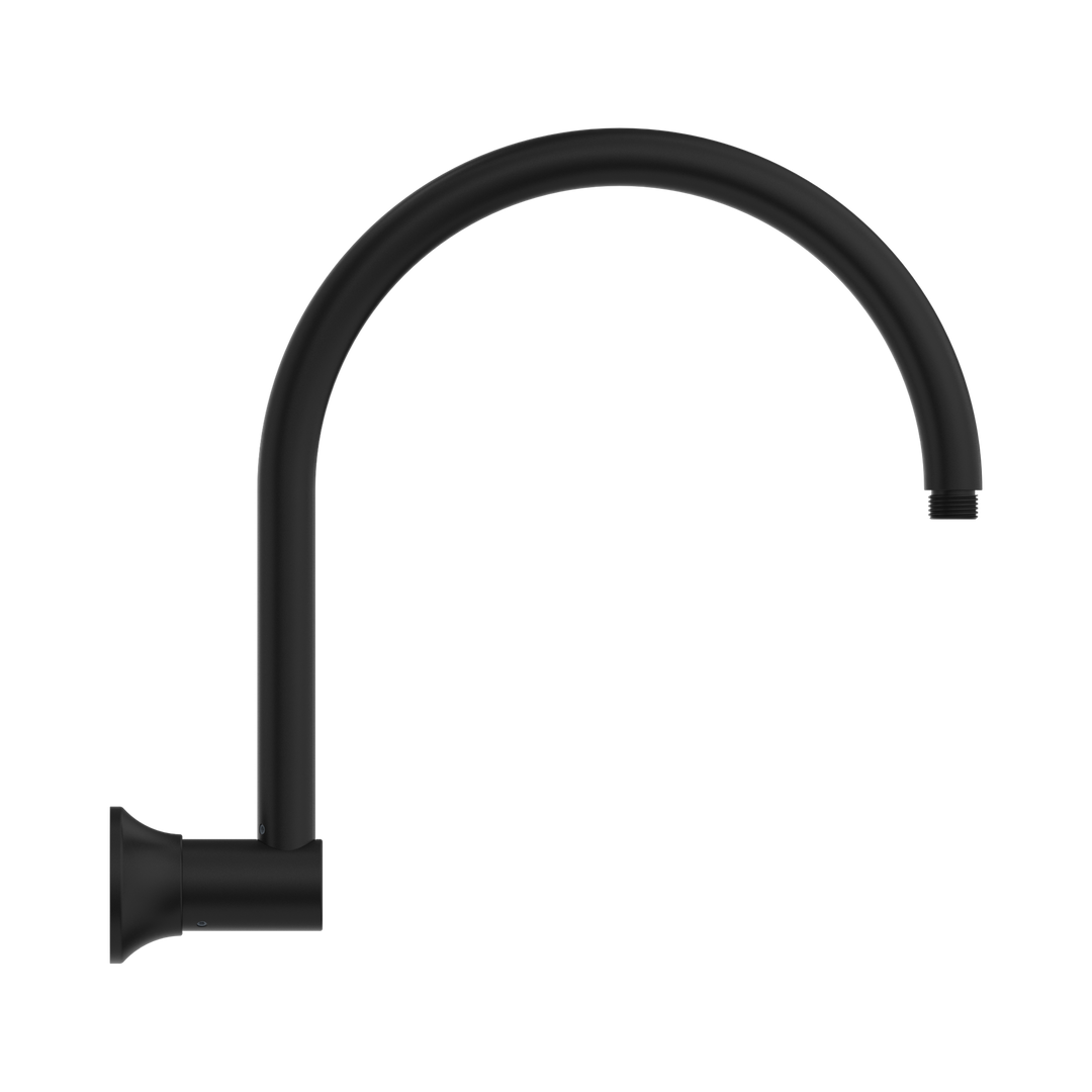 Nero York Shower Arm Matte Black