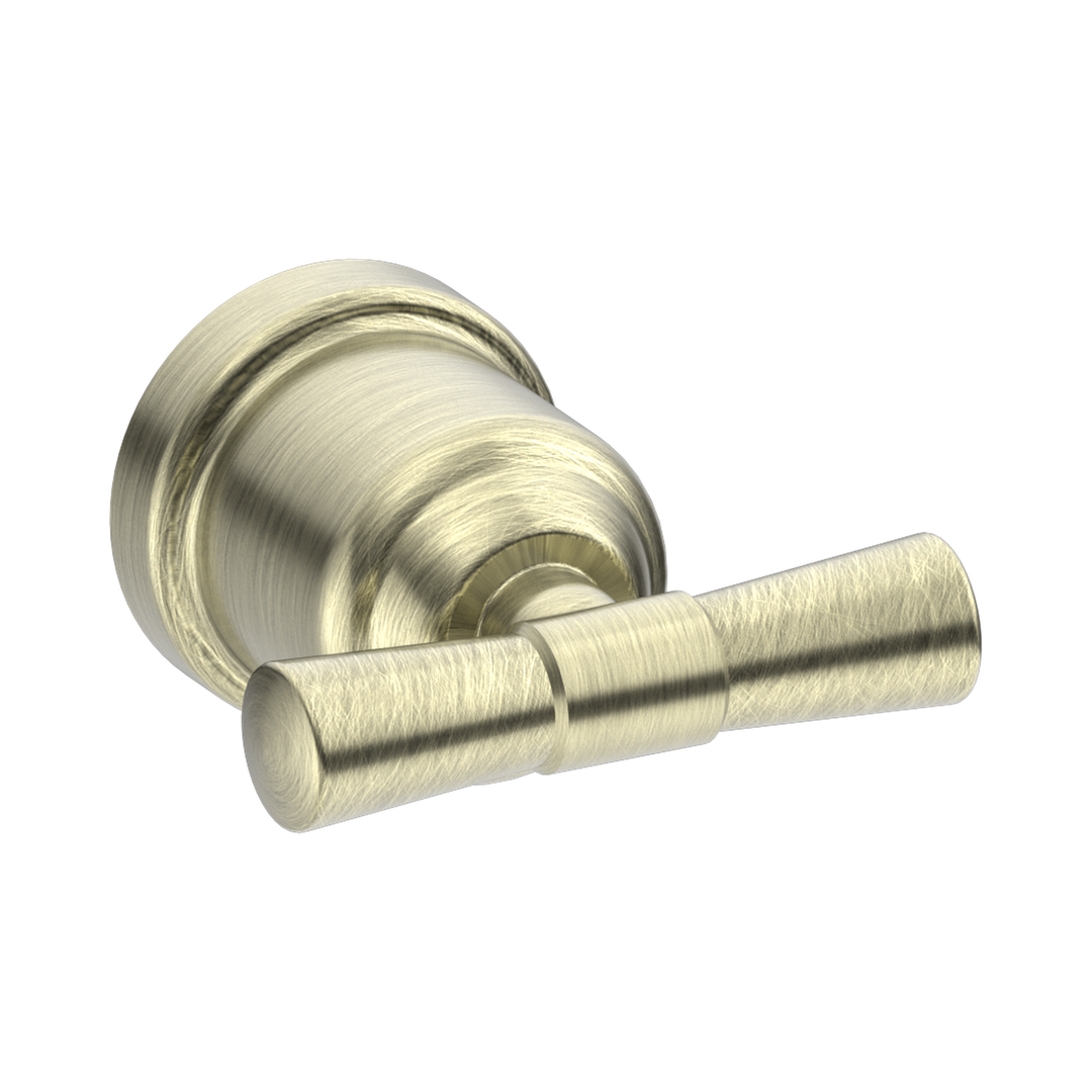 Nero York Robe Hook CP Aged Brass