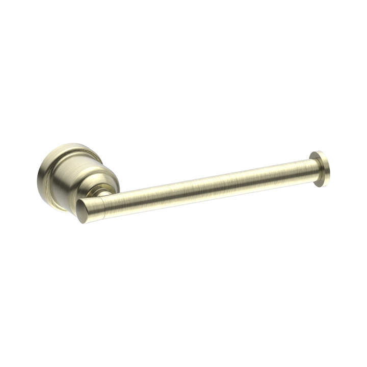 Nero York Toilet Roll Holder CP Aged Brass