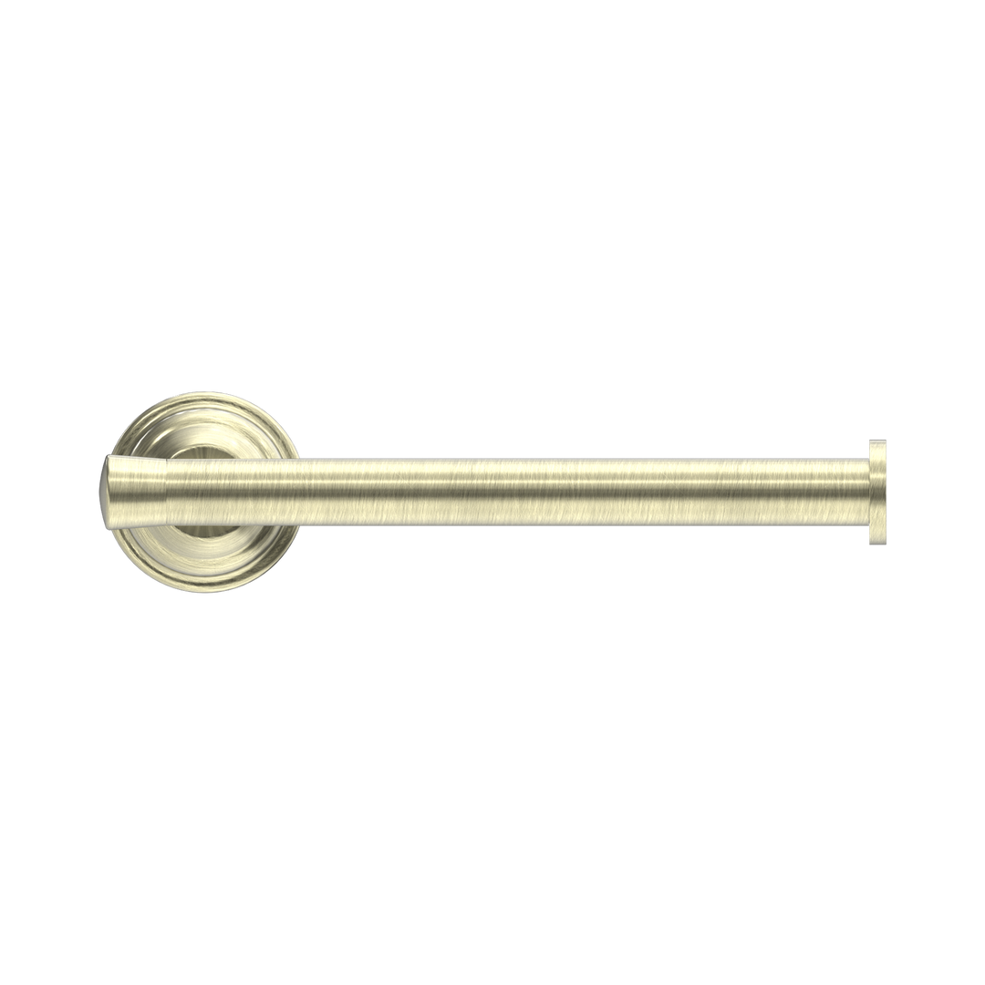 Nero York Toilet Roll Holder CP Aged Brass