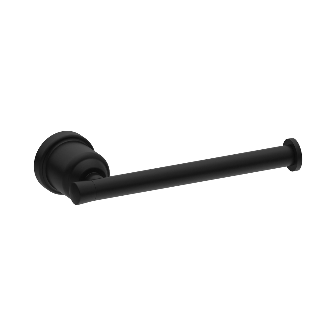 Nero York Toilet Roll Holder CP Matte Black