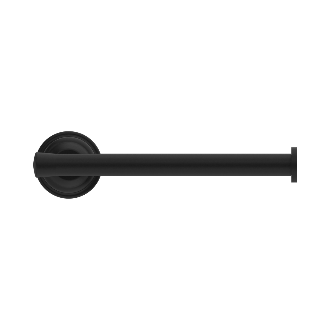 Nero York Toilet Roll Holder CP Matte Black