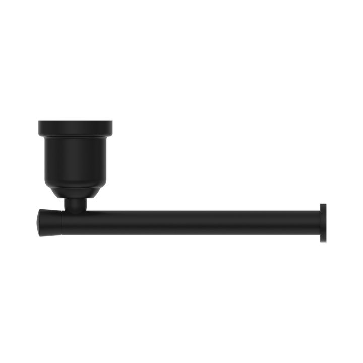Nero York Toilet Roll Holder CP Matte Black