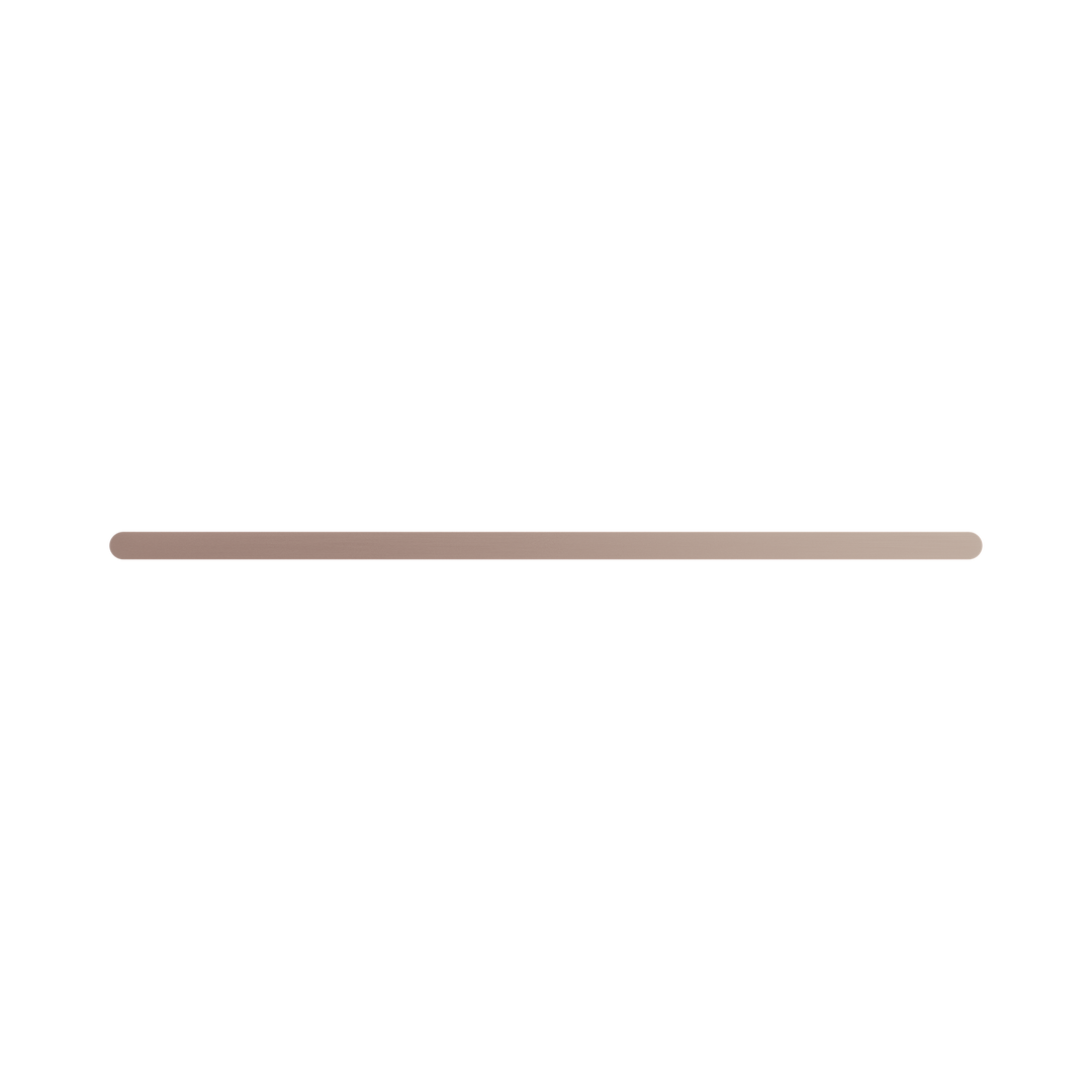 Nero Bianca Double Towel Rail 800mm Brushed Bronze