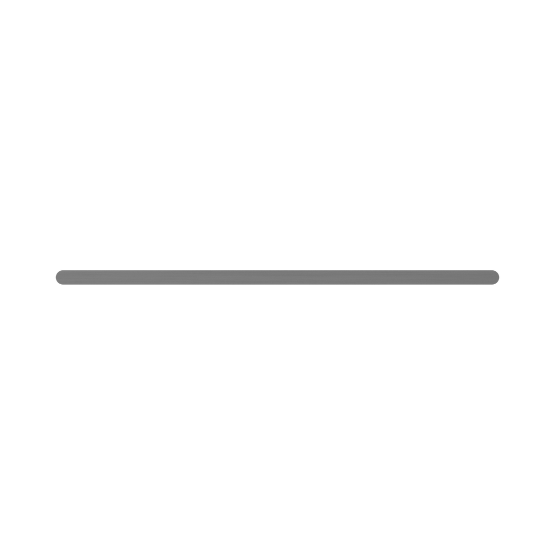 Nero Bianca Double Towel Rail 800mm Gun Metal