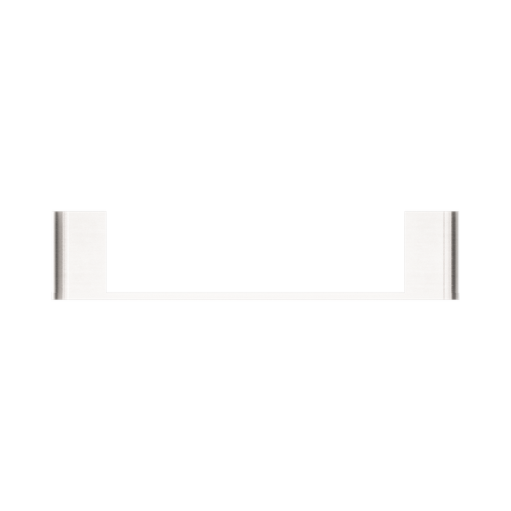 Nero Bianca Hand Towel Rail Brushed Nickel