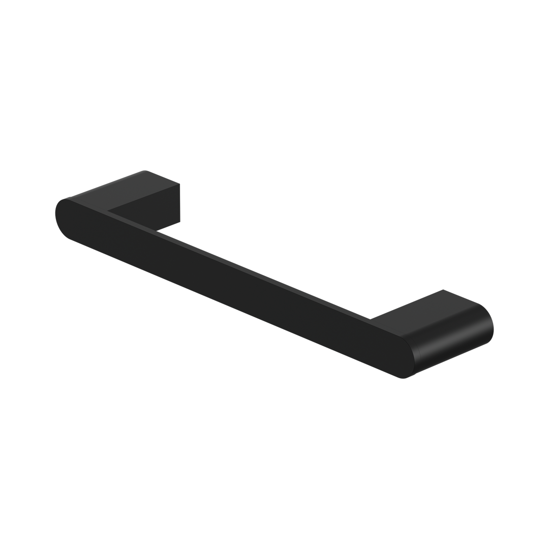 Nero Bianca Hand Towel Rail Matte Black