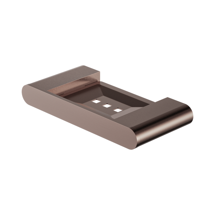 Nero Bianca Soap Dish Holder Brushed Bronze