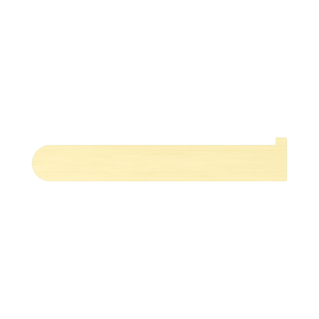 Nero Bianca Toilet Roll Holder Brushed Gold