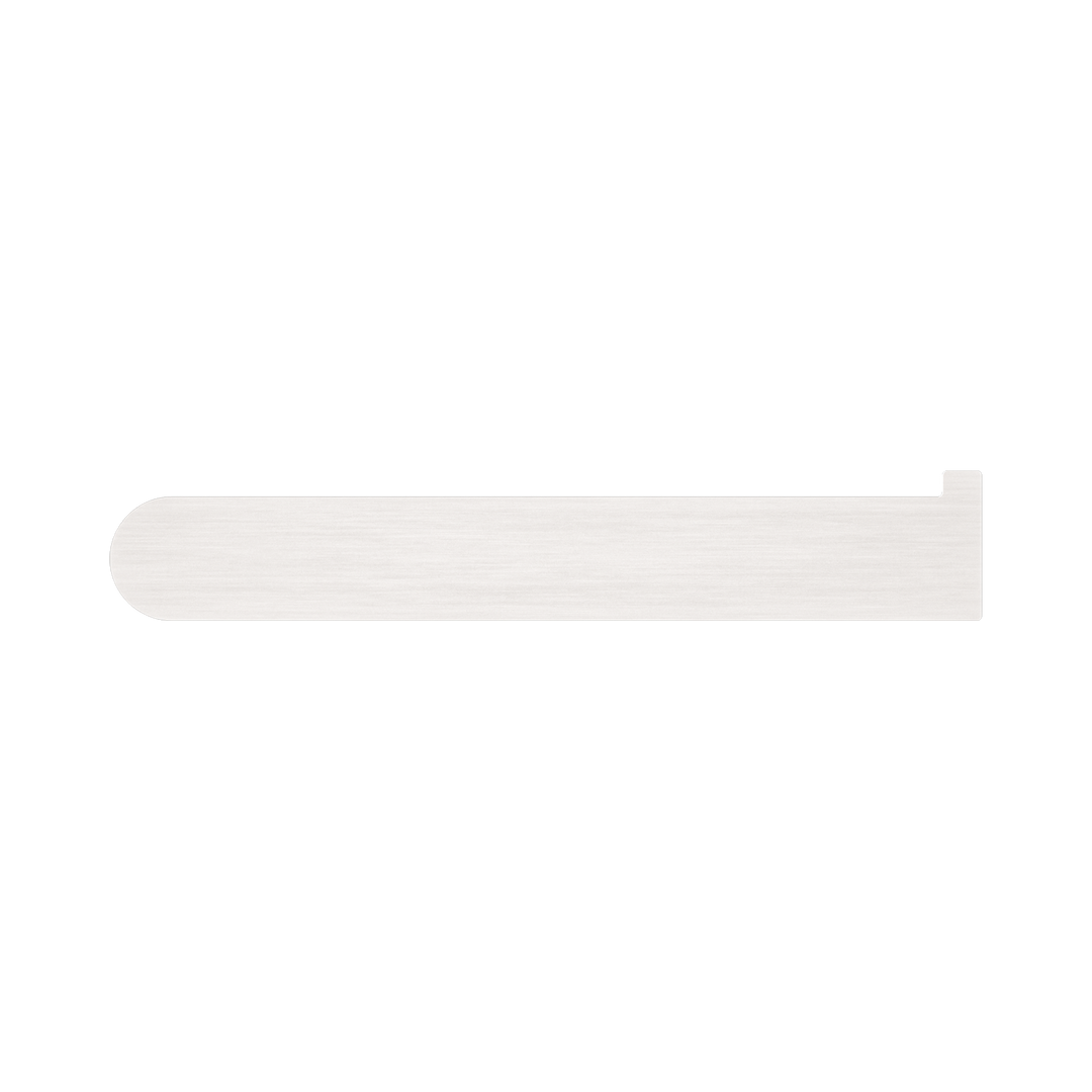 Nero Bianca Toilet Roll Holder Brushed Nickel