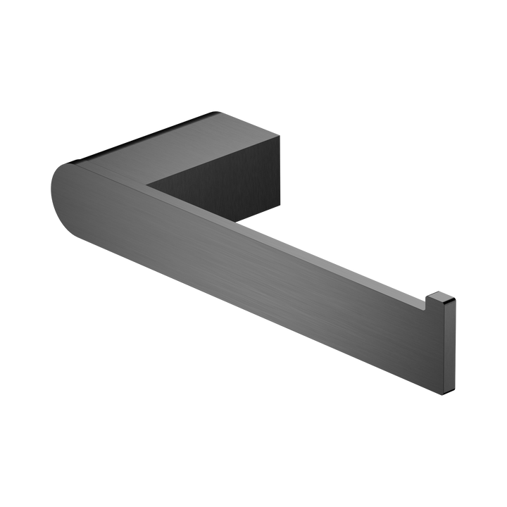 Nero Bianca Toilet Roll Holder Gun Metal