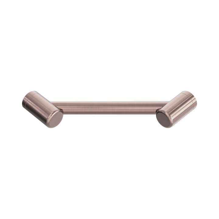 Nero Mecca Care 25mm Footrest Corner Grab Rail 215mm Brushed Bronze