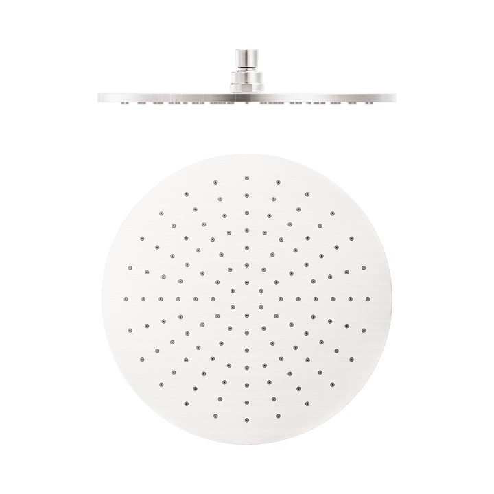 Nero 300mm Round Shower Head Brushed Nickel