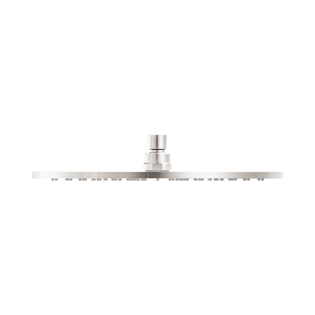 Nero 300mm Round Shower Head Brushed Nickel