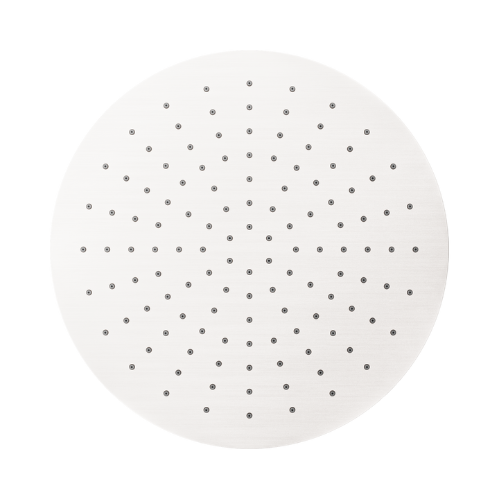 Nero 300mm Round Shower Head Brushed Nickel