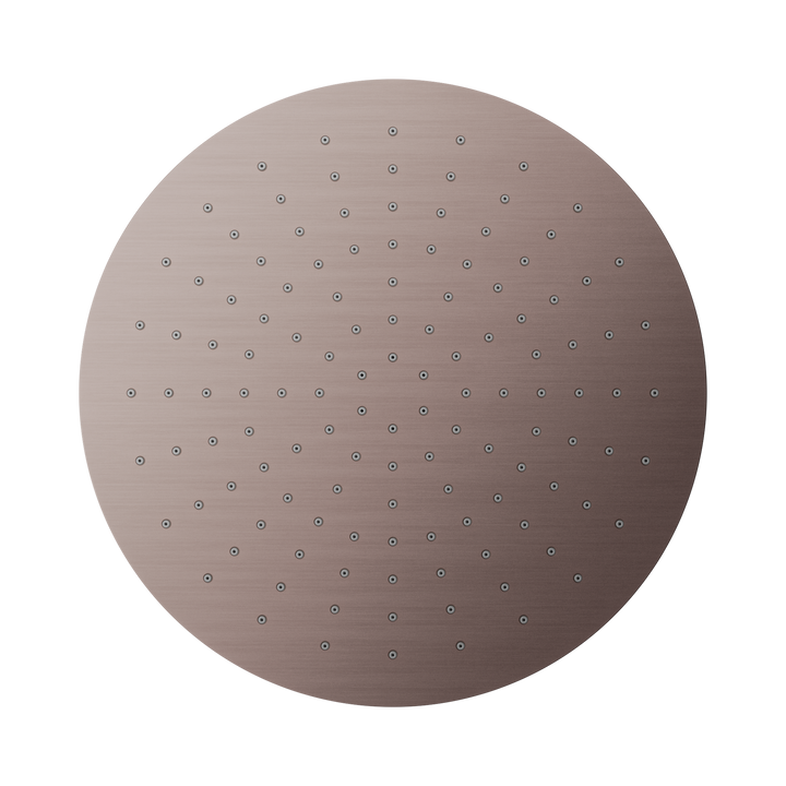 Nero 300mm Round Shower Head Brushed Bronze