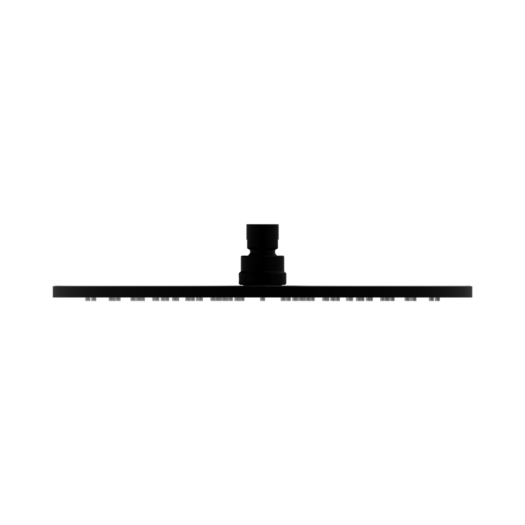 Nero 300mm Round Shower Head Matte Black