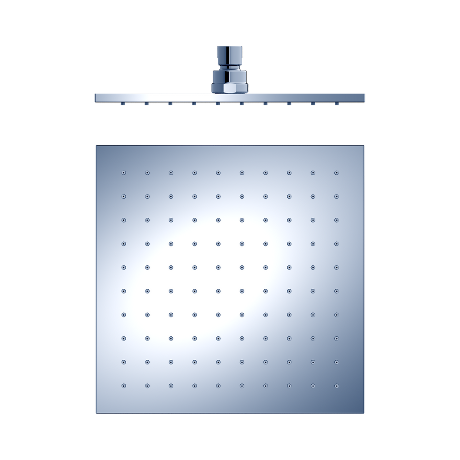 Nero 250mm Square Shower Head Chrome