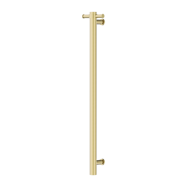 Nero Non-Heated Vertical Towel Rail 900mm Brushed Gold