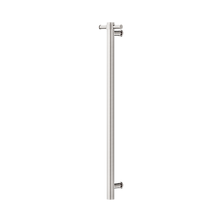 Nero Non-Heated Vertical Towel Rail 900mm Brushed Nickel