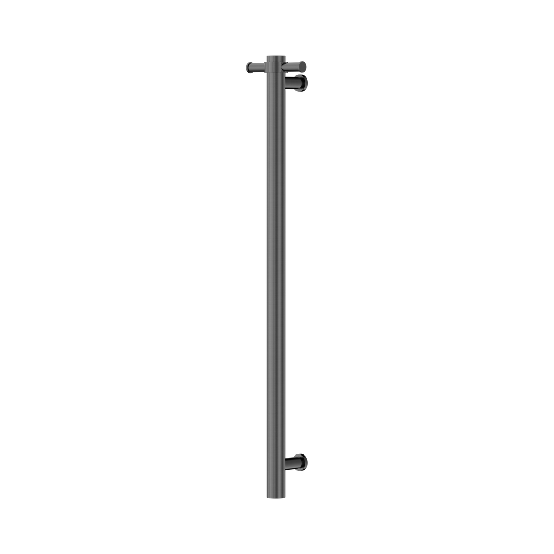 Nero Non-Heated Vertical Towel Rail 900mm Gun Metal