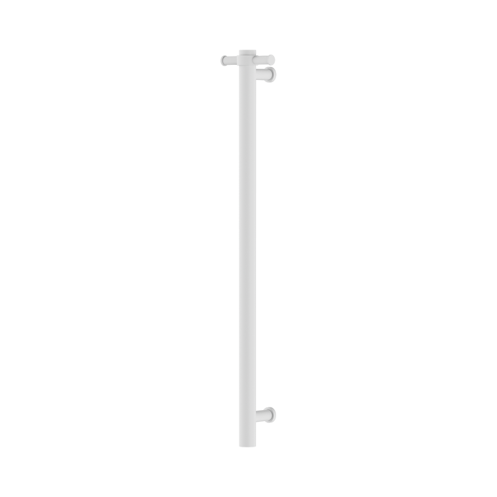 Nero Non-Heated Vertical Towel Rail 900mm Matte White