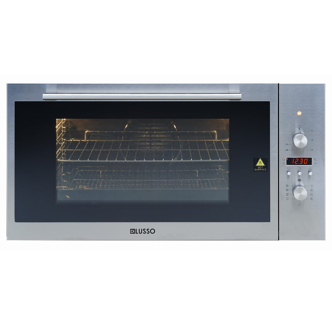 Di Lusso 900mm Stainless Steel and Black 100L Oven OV908DSL